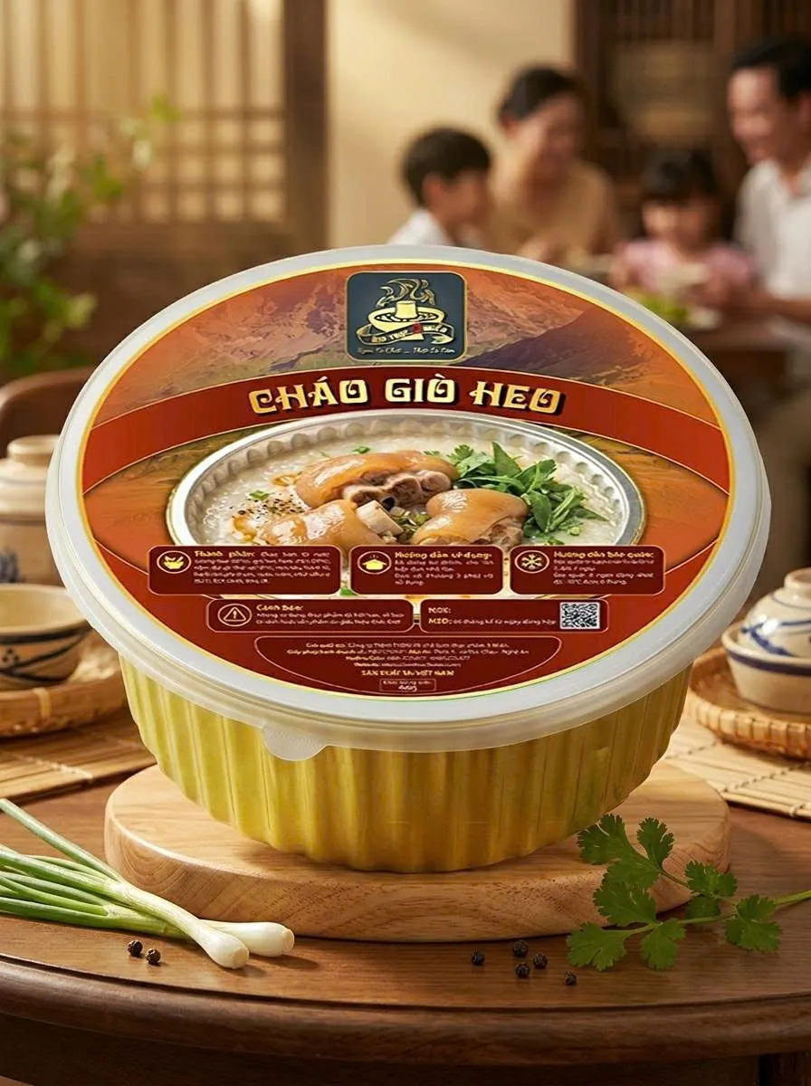 Cháo Giò Heo - Thực phẩm 3 Miền